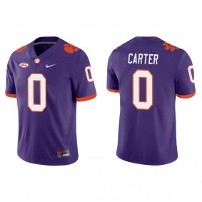 Barrett Carter Clemson Tigers Nike Game College Football Jersey Purple